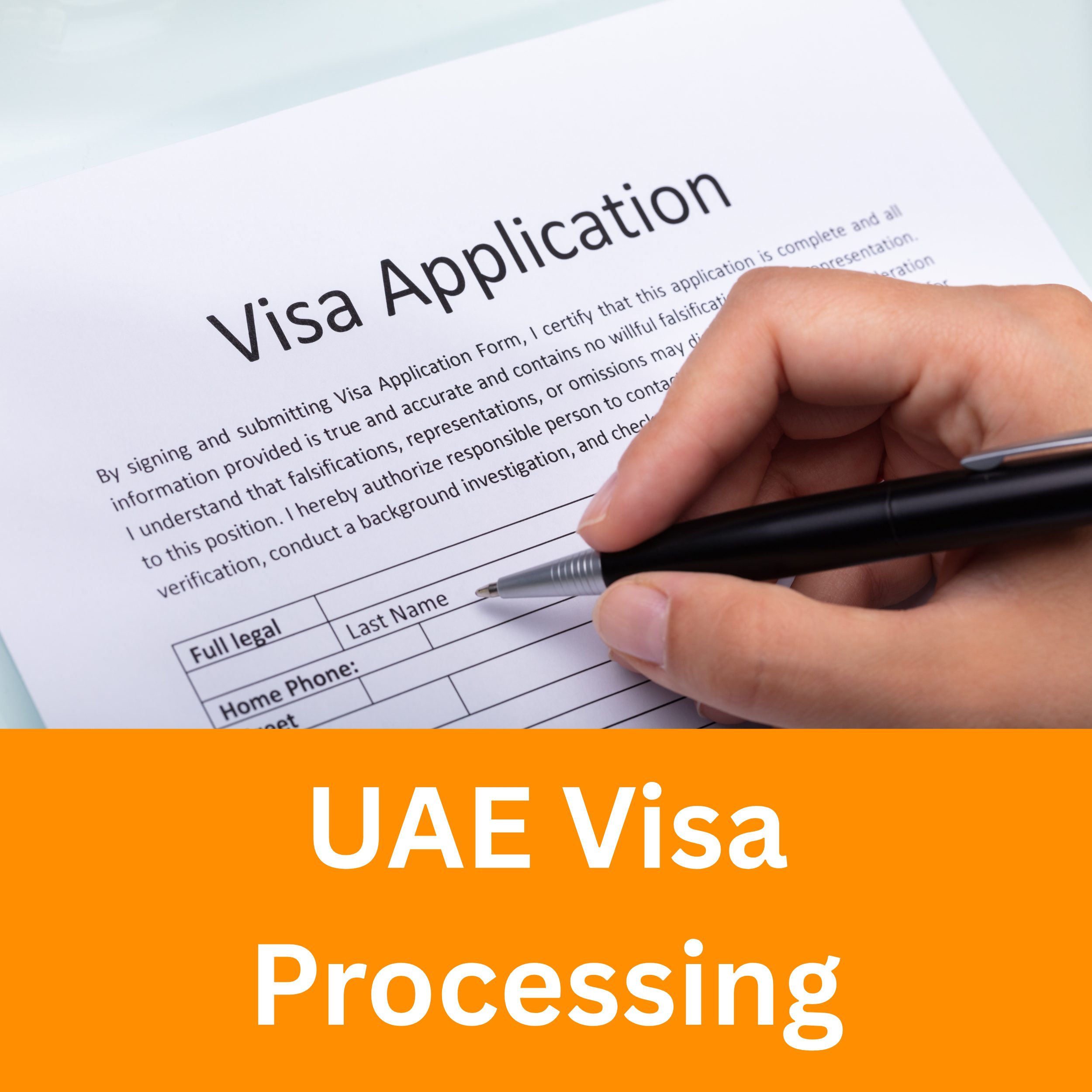 UAE Visa Processing